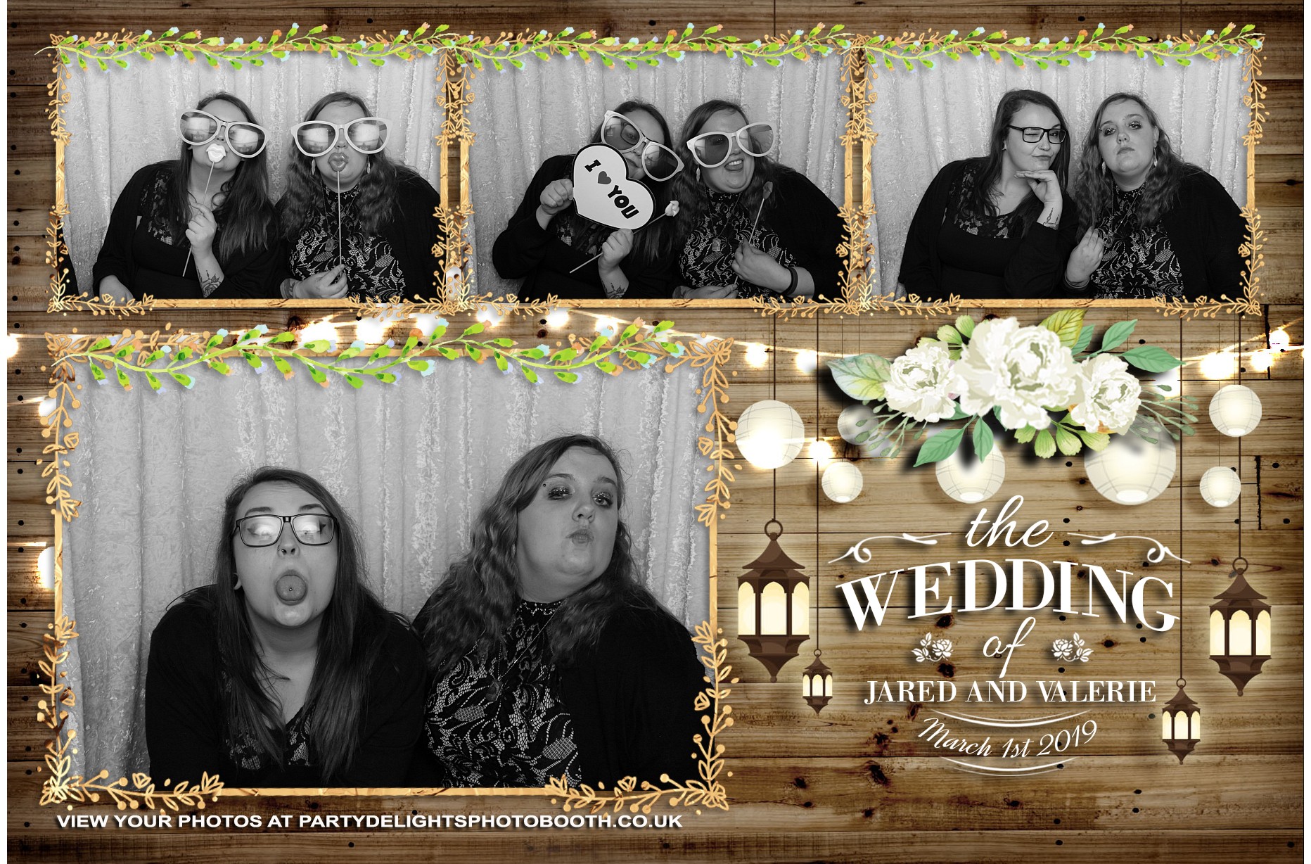 Jared and Valerie’s Wedding - Prints | View more photos from the event at gallery.partydelightsphotobooth.co.uk/u/PartyDelightsPhotoBooth/Jared-and-Valerie’s-Wedding-Prints